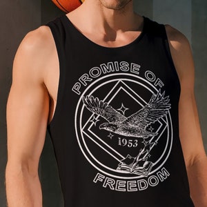 NA PROMISE Of FREEDOM Unisex  Tank Top - Narcotics Anonymous - Free Shipping