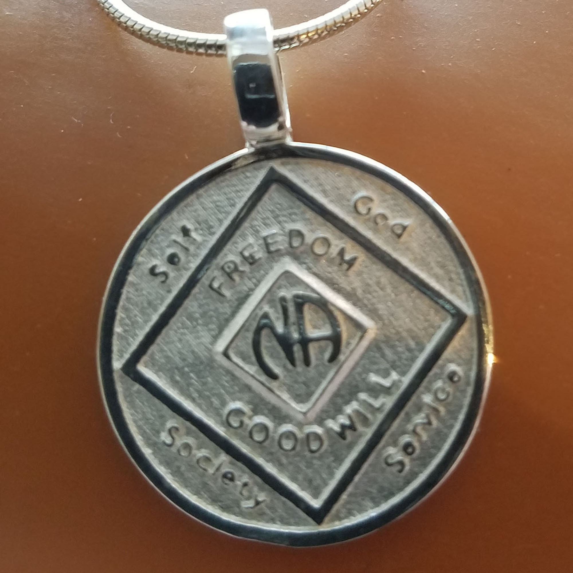 Na medallion necklace discount