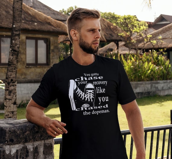 Sleepdays☆Recovery short sleeve T-shirt Narcotics Anonymous - CHASE YOUR RECOVERY - Long Sleeve T
