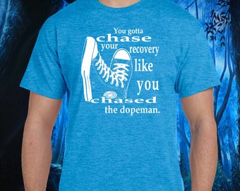 Sleepdays☆Recovery short sleeve T-shirt Narcotics Anonymous - CHASE YOUR RECOVERY - Long Sleeve T