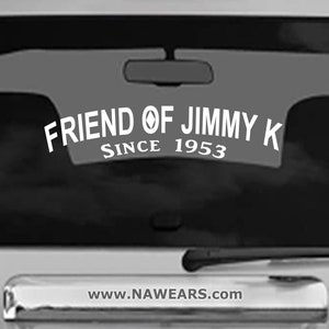NA FRIEND Of JIMMY K Vinyl Decal Style Options Vehicle Sticker, 12 Step Car Decals, Bumper Stickers, Narcotics Anonymous image 2