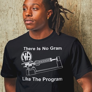 NA NO GRAM Like The Program T-shirt - 100% cotton - Free Shipping - Narcotics Anonymous