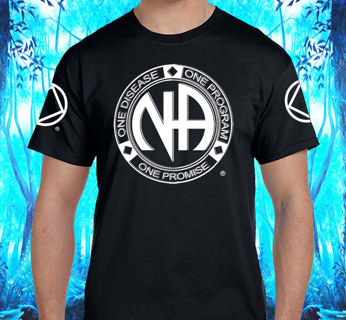 NA One Disease One Program V.3 Tee - S-3X - 100% Cotton. Narcotics ...