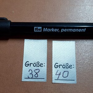 Wäschemarkierstift permanent der Firma Prym 611803 Bild 2