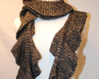 Ruffled Scarf DIY Knitting Kit