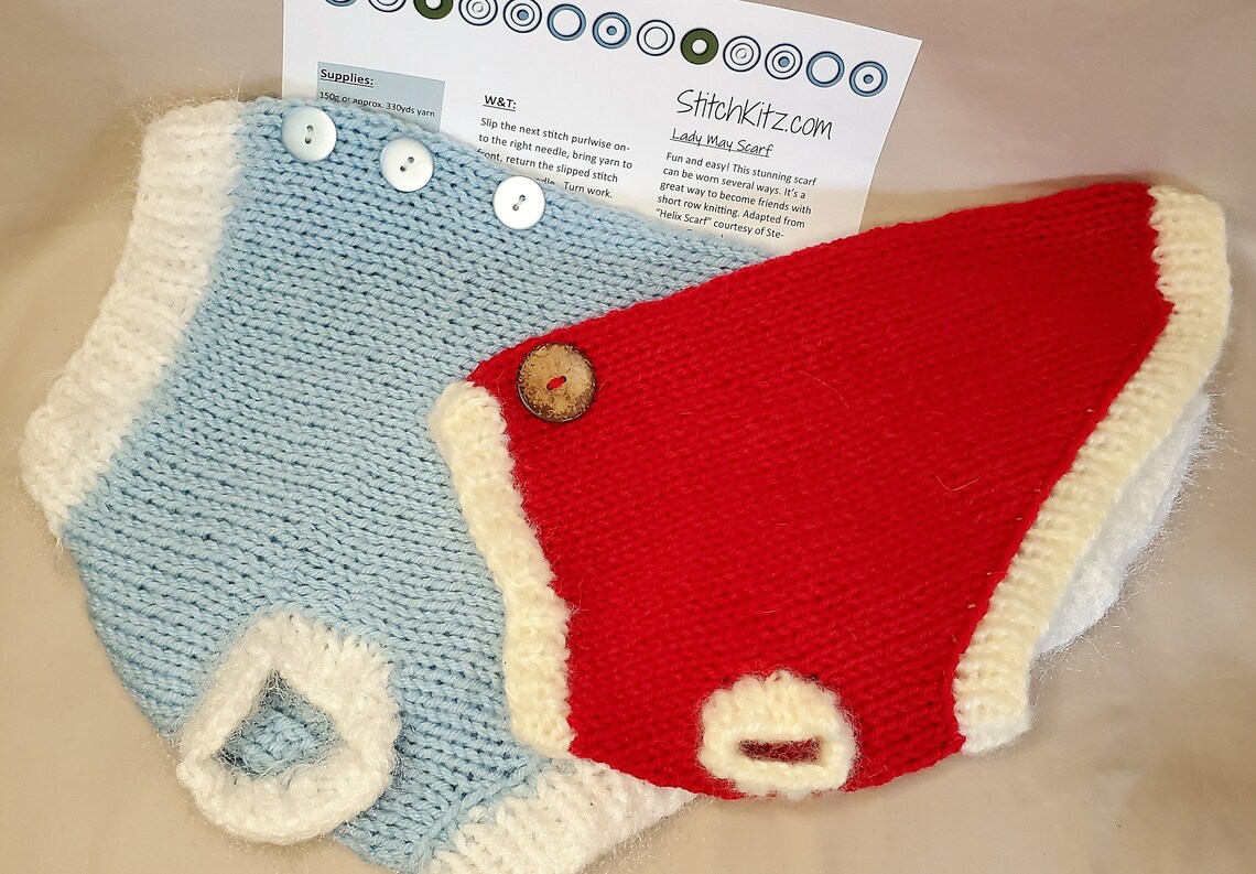 Dog Sweater, Easy DIY Knitting Kit Etsy