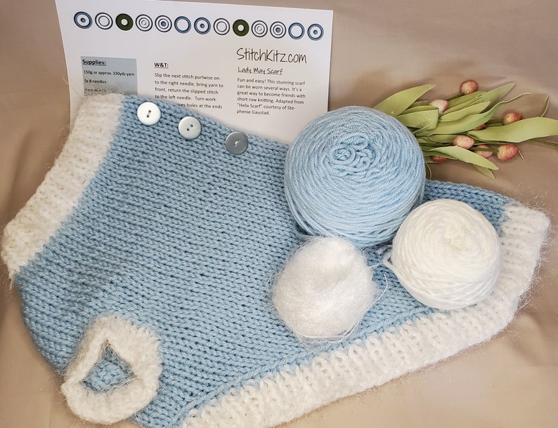 Dog Sweater, Easy DIY Knitting Kit Etsy