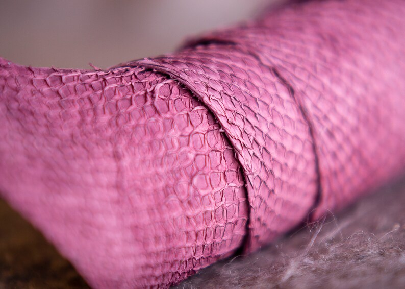 Atlantic Salmon fish leather Etsy