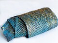 Sustainable Salmon fish leather, Tapestry, Skin, Leather craft supplies, ECO product logo