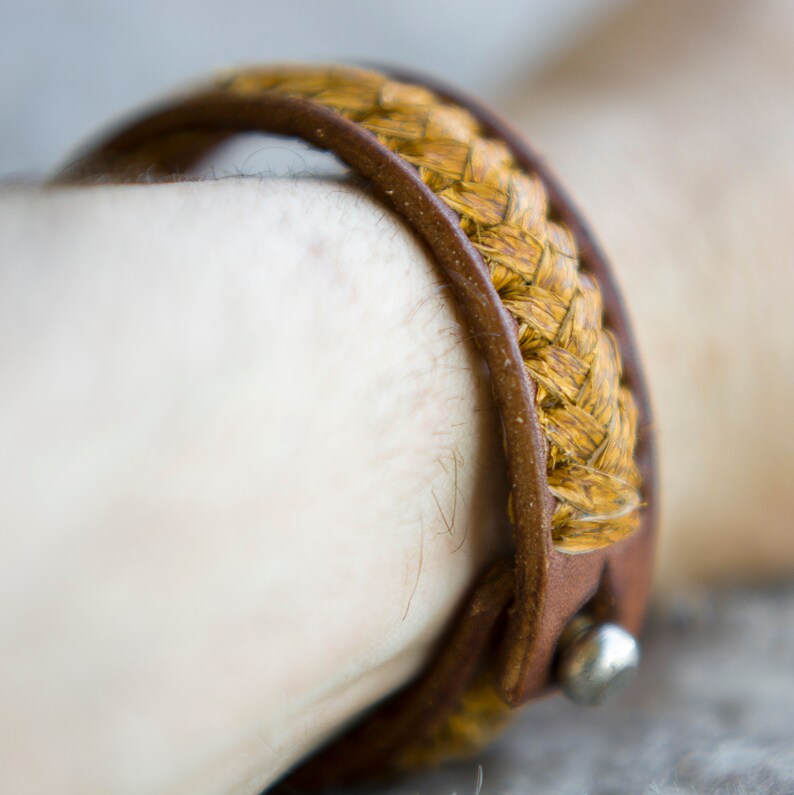 Fish Leather Bracelet Icelandic Vikings Jewelry Sustainable Etsy