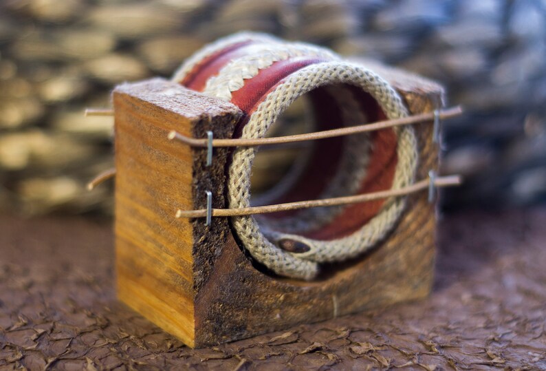 Handmade Leather Bracelet Icelandic fish Salmon skin Accessory Leathercraft Fashion style Original gift Souvenir