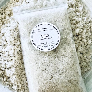 Pure Gray Sea Salt (5oz) - "Wet Celt Salt" from France