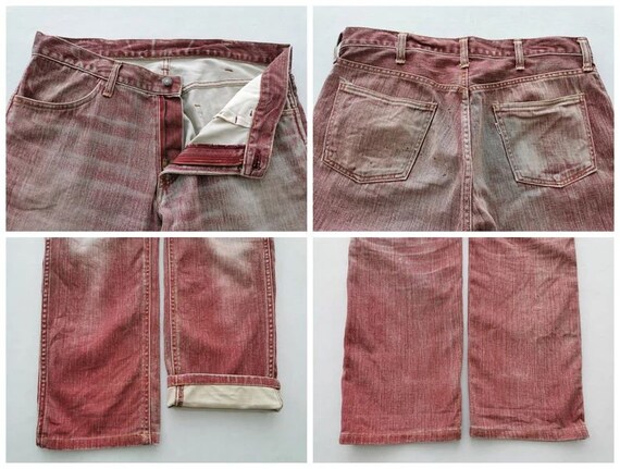 Johnbull Jeans Vintage Distressed John Bull Japanese Brand Denim