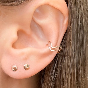 Ear Cuff Earring Clip-on zonder piercing Conch-manchet - wikkeloorbel - nepoorpiercing