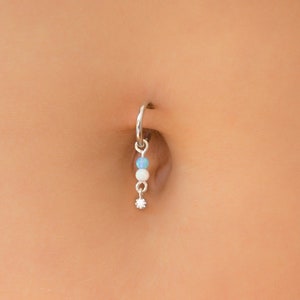 Magnetic fake belly piercing sales