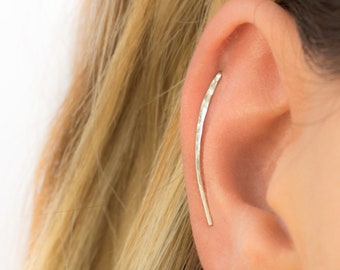 Helix Piercing Climber Stud - Helix Stud Earring - Long Cartilage Earring - Upper Ear Earring - Long Helix Piercing