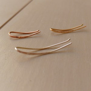 Helix Piercing Climber Stud - Helix Stud Earring - Long Cartilage Earring - Upper Ear Earring - Long Helix Piercing image 7