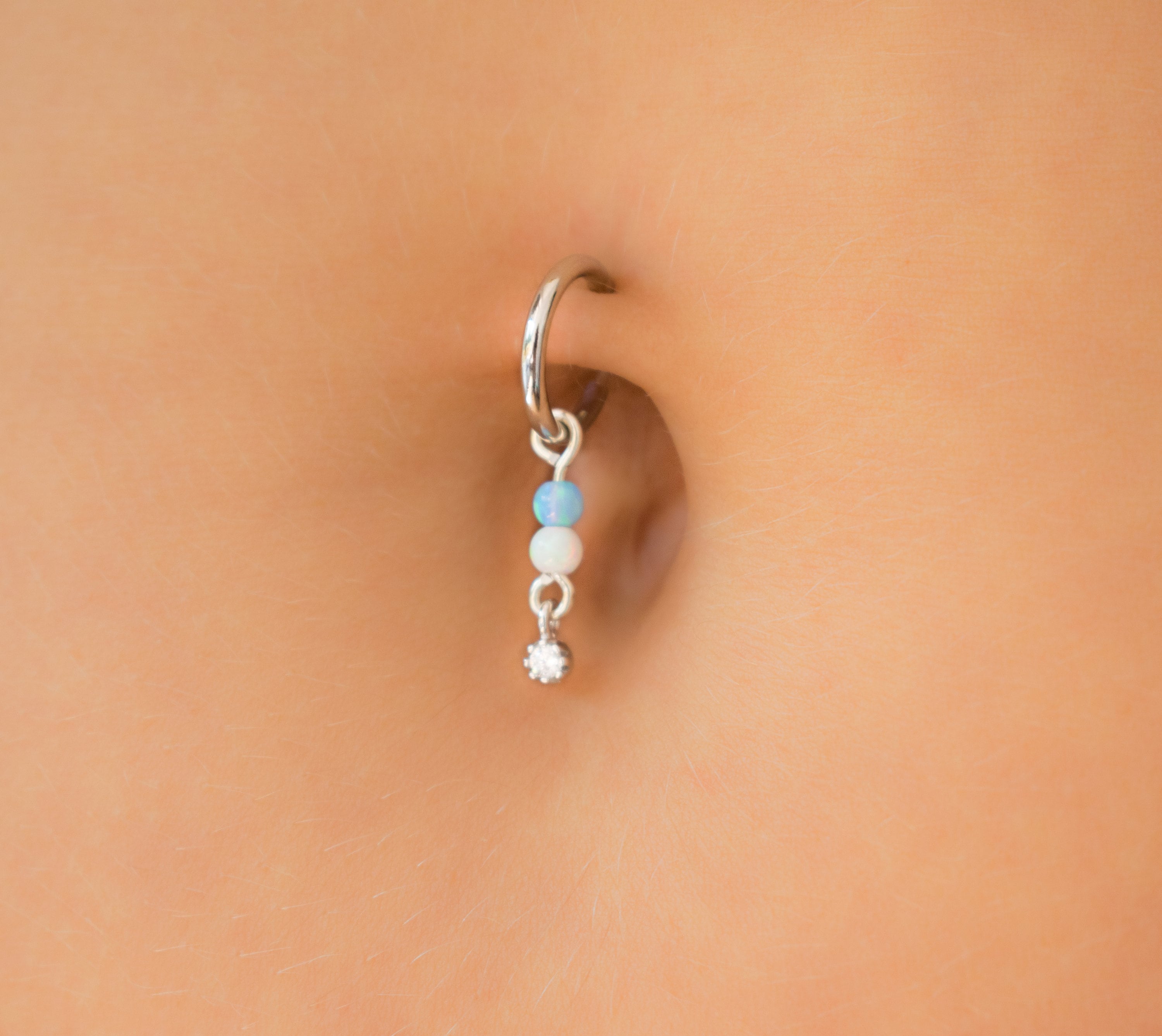 Sale Clip On Belly Button Ring Fake Belly Rings Fake Etsy