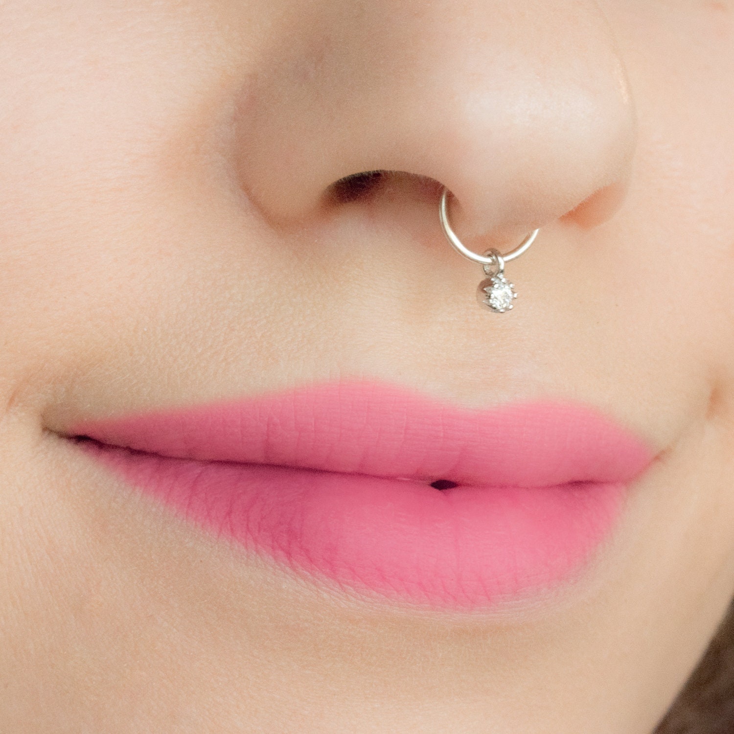 Dangle Septum Ring Etsy Canada