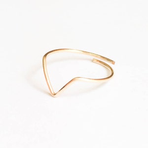 Chevron Toe Ring-Dainty Toe Ring-Tiny Toe Ring-Delicate Toe Ring-Thin Toe Ring-Adjustable Toe Ring-Foot Jewelry-Beach Jewelry-Boho Toe Ring image 4