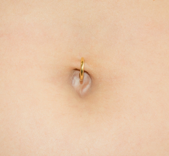 14k Solid Gold Belly Button Ring Navel Piercing Body Piercing Body Jewelry  Gold Navel Piercing Gold Piercing Belly Ring Jewelry - Etsy Norway