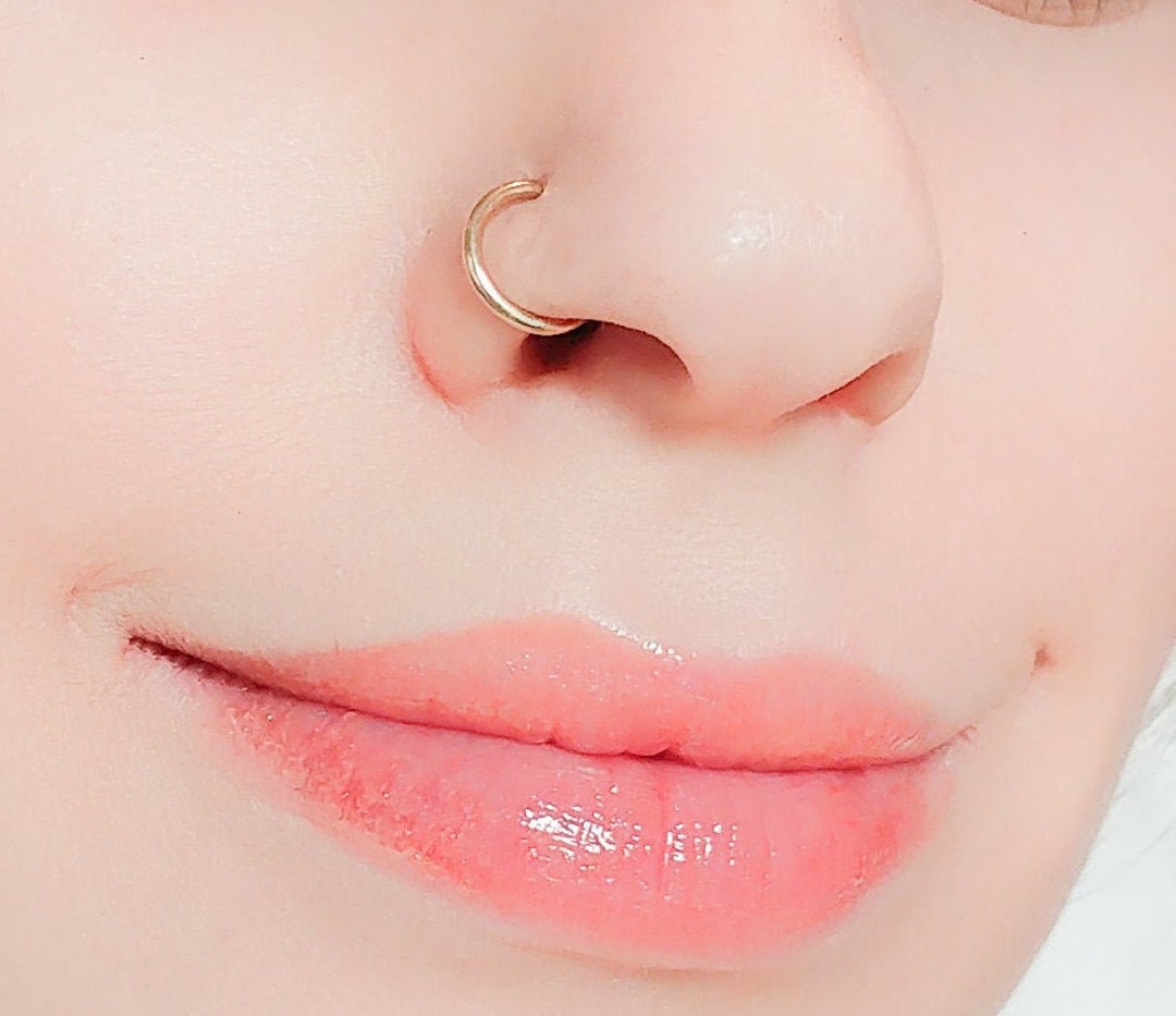 14g Nose Ring 14g Nose Hoop 14 Gauge Nose Jewelry 14g Nose Piercing 14g Nose Earring 14 Gauge Hoop Nose Etsy Australia