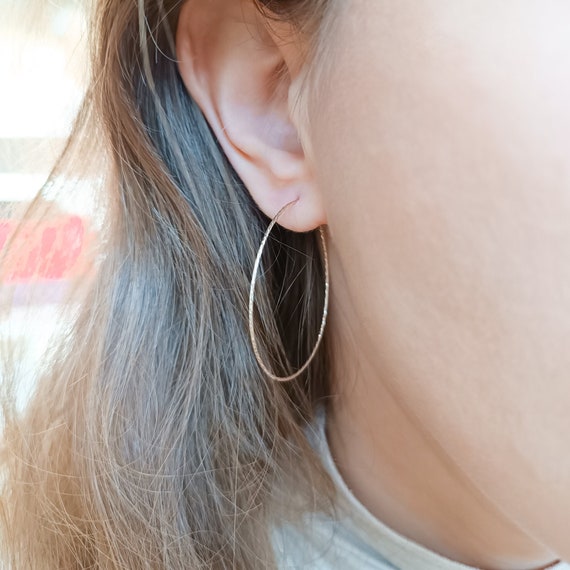 Hanie Orecchini A Cerchio Da Donna In Argento Sterling 925, In - Foto 8