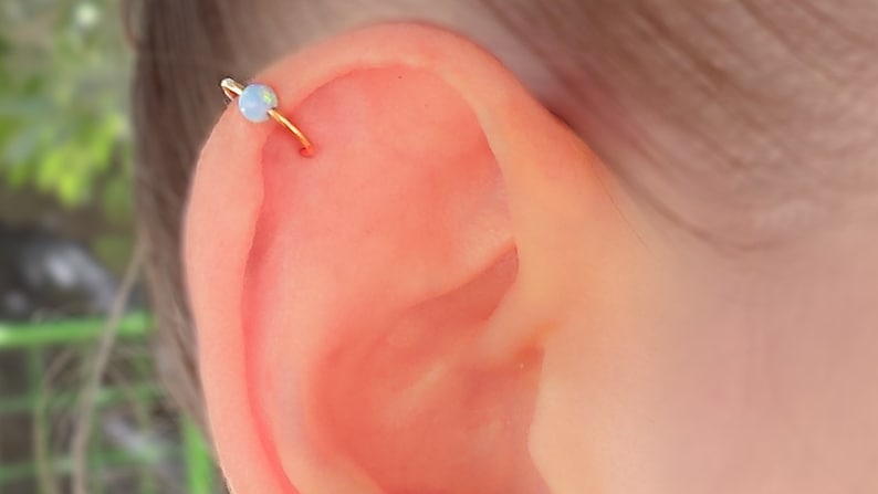 No Piercing Needed Hoop Nose Ring,Delicate Nose Ring Fake Nose Ring Faux Nose Ring Tiny Gold or Silver Fake Nose Ring Clip on Nose Ring