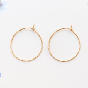 Hoop Earrings Gold Hoop Earrings Silver Hoop Earrings Large - Etsy