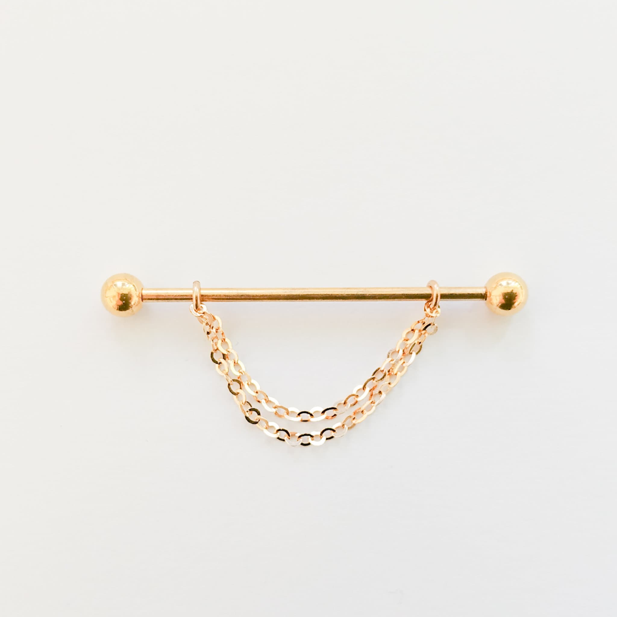 Industrial Barbell Chainchain Industrial Bar14g Industrial Etsy