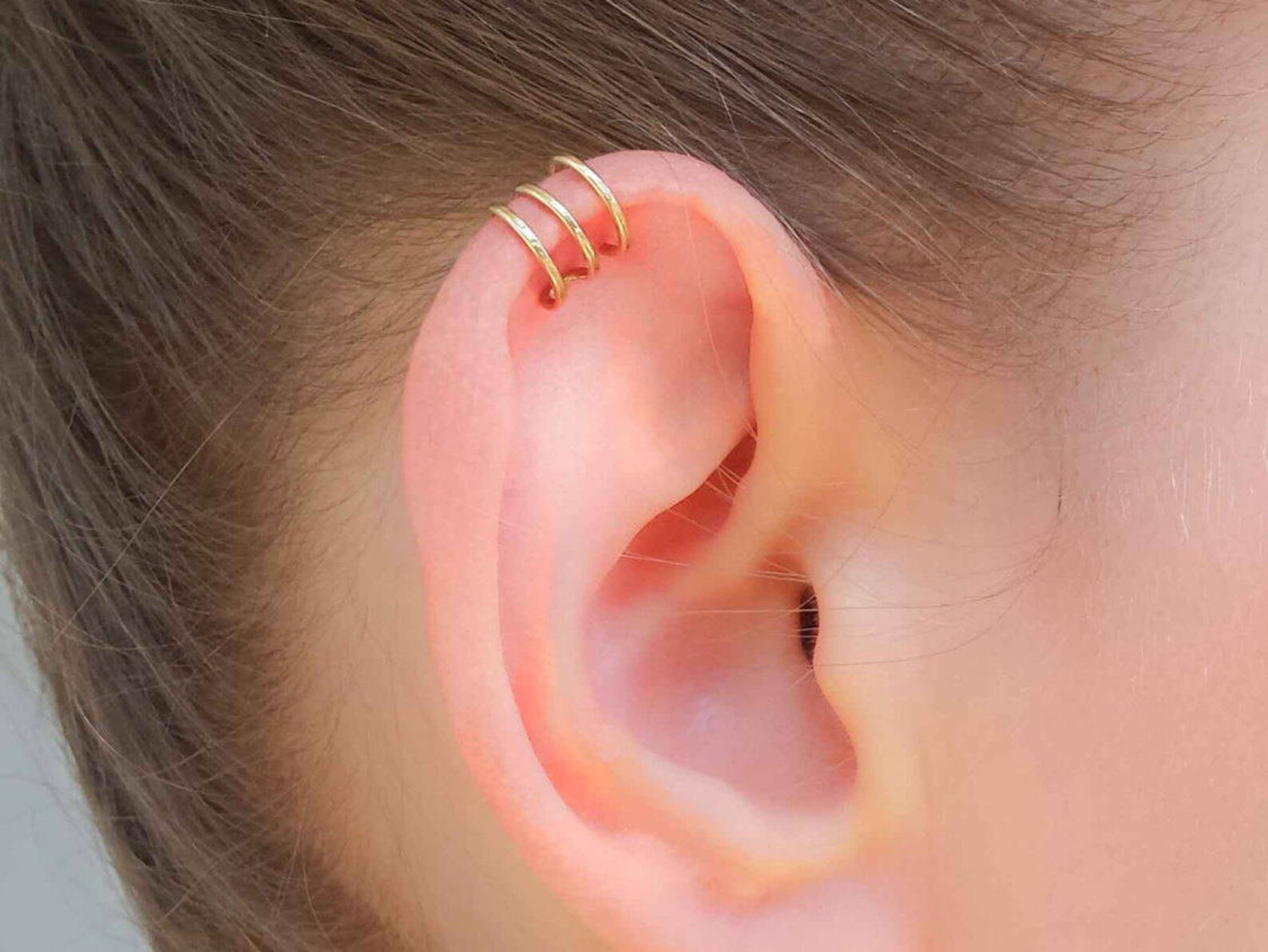 Ear Cuff Helix Earring Fake Cartilage Hoop Ear Wrap Fake Etsy