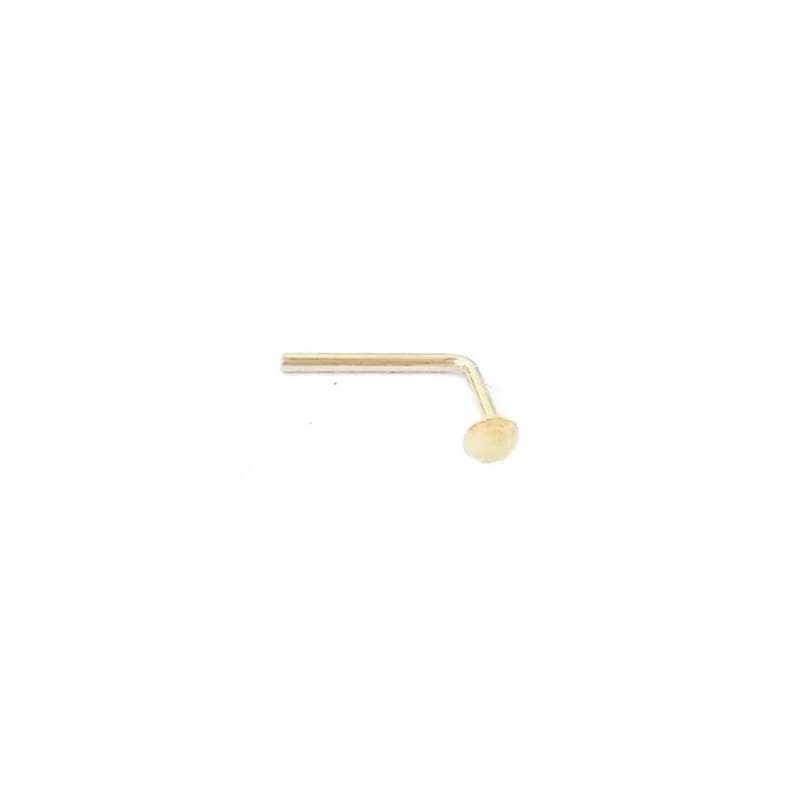 Tiny Nose Stud, Gold Nose Stud, Nose Stud, Tiny Nose Piercing, Simple Nose Stud, Dainty Nose Stud image 9