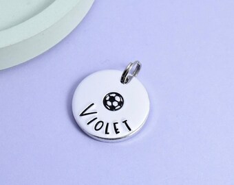 Additional Aluminium Disc Charm To Add On To Bo Belles Key Chain