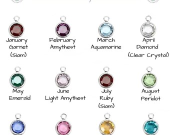 Extra Birthstone Crystal To Add To Your Bo Belles Product.