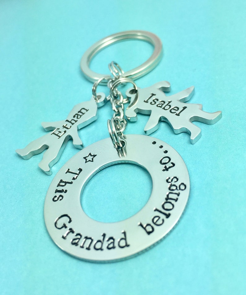 Personalised Keyring For Dad Gift For Him This Daddy Etsy