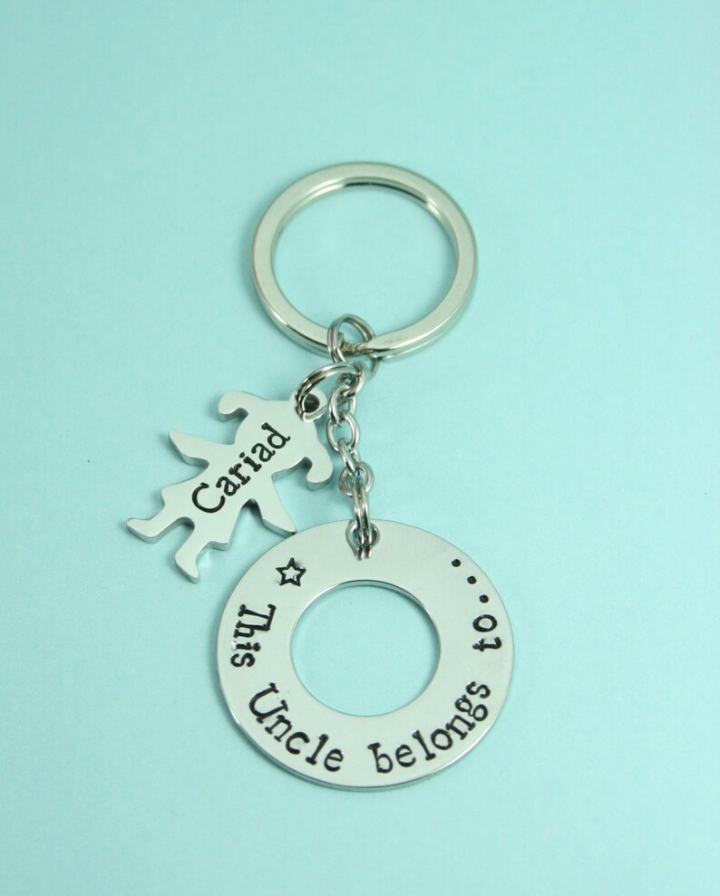 Personalised Keyring For Dad Gift For Him This Daddy Etsy