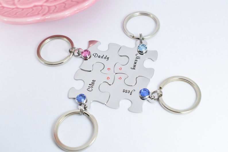 CHARLOTTE Personalised Name Keyring Keychain Key Bespoke Stainless Steel Gift