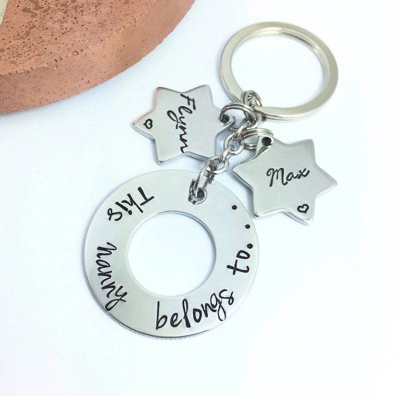 Mother/'s day Gift keyring ~ Gift for mum mummy nana nanny grandma sister auntie