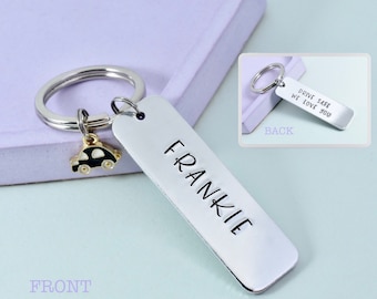 Personalised New Driver Keyring • Drive Safe, We Love You • Car Charm • Just Passed