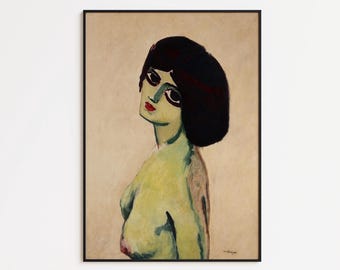 Kees Van Dongen Print: Deux Yeux, Fauvism Gallery Wall Art