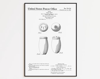 Conga Patent Art Print: Vintage Wall Decor