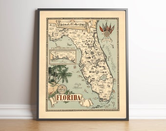 Florida Wall Art Etsy