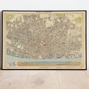Silverstone Karte Drucken | Kunstgeschichte| 1883 Manchester Karte Wandkunst | Gerahmte Kunst | Leinwand Kunst | Plakatkunst| Druckt Wandkunst | City Map Wandbilder