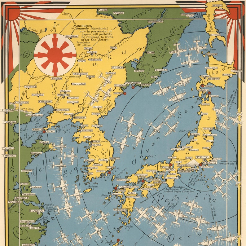 Japan Ww2 Map