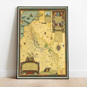 1918 World War 1 Map Print | Posterdruck | WW1 Karten| Leinwandbild | Kriegskarten| Kunstgeschichte| Wwi Karte Poster | Gerahmte Wandbilder