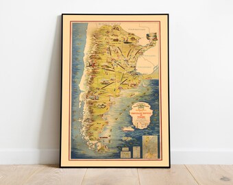 Magnete a piastrella Caminito Buenos Aires 45 x 70 mm. Artimagen