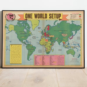 Impresión de mapas de la Segunda Guerra Mundial / Impresión de carteles / Mapas de la Segunda Guerra Mundial / Arte de lienzo / Mapas de guerra / Historia del arte / Póster de mapas de la Segunda Guerra Mundial / Impresiones de pared enmarcadas