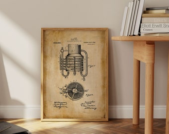 Whiskey Patent Print| Framed Art Print| Vintage Poster Wall Decor| Art Canvas| Wall Poster| Wall Art Prints| Wall Prints