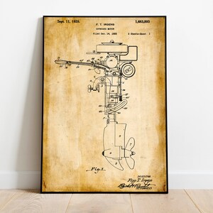 Sailing Patent Print| Framed Art Print| Vintage Poster Wall Decor| Art Canvas| Wall Poster| Wall Art Prints| Wall Prints