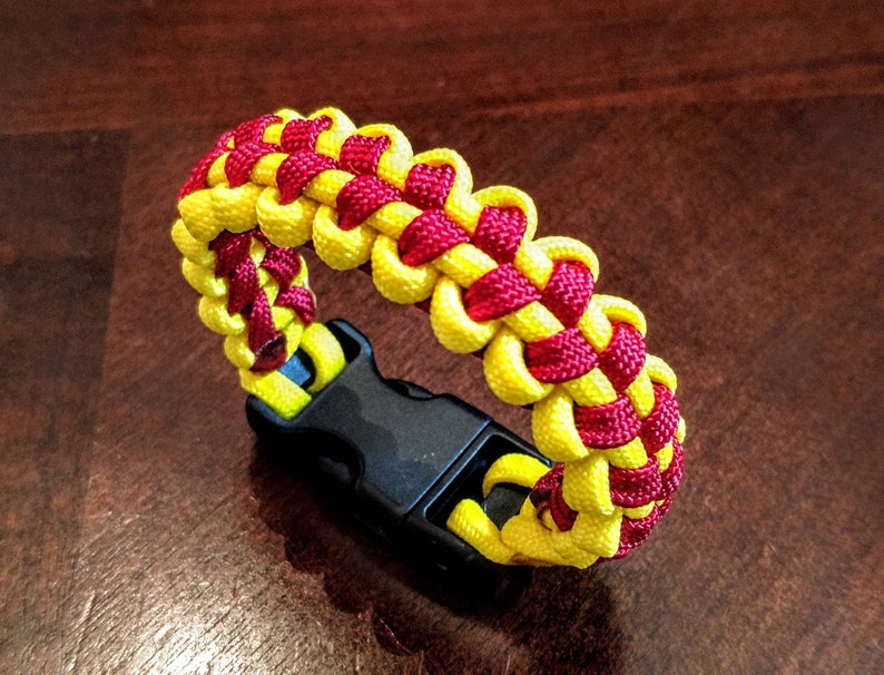 Baseball and Softball Themed Paracord Bracelets Etsy